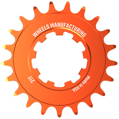 Engranaje SOLO-SPEED de Wheels Manufacturing - 21t en Naranja