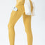 Pantalons de sport longs taille haute slim fit grande taille avec poches