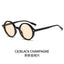 Gafas de sol retro ovaladas - Moda en champán puro