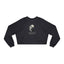 Dead Inside Cat-Lover Cropped Fleece Pullover