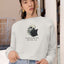 Dead Inside Cat-Lover Cropped Fleece Pullover