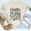 Dear Students Behind Me Tee - Inspire Positivity