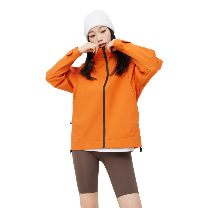 Veste coupe-vent Mountain Hard Shell pour aventures en plein air