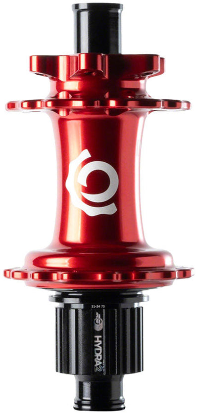 Moyeu arrière Industry Nine Hydra 2 Classic - 12 x 148mm 6-Bolt Micro Spline Rouge 32H