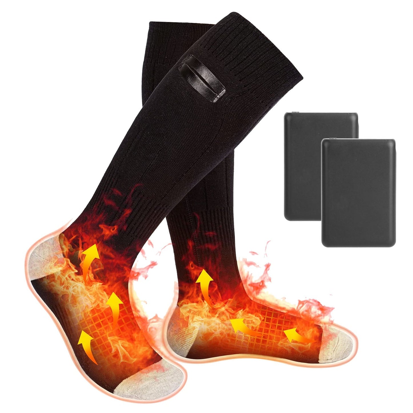 Rechargeable Electric Heated Socks for Men & Women