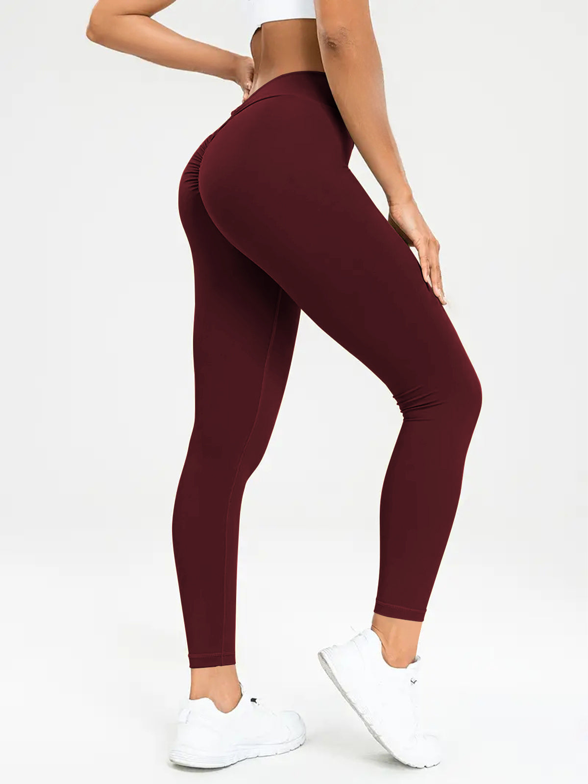 Pantalons de yoga taille haute pour femmes - Leggings de sport premium