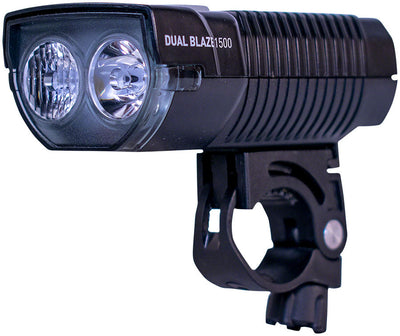 Faros Planet Bike Dual Blaze 1500 - Negro