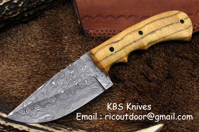 Premium Custom Deer Skinning Knife – 8-Inch Masterpiece - Korvel
