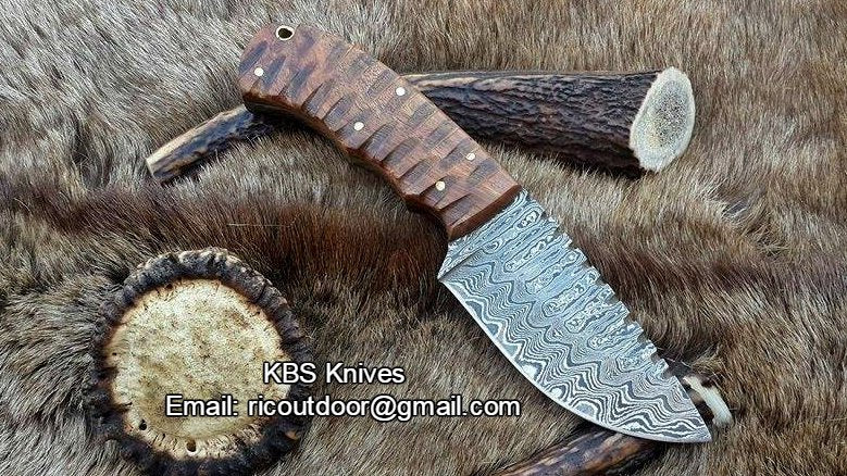 Premium Custom Skinning Knife – 8-Inch Masterpiece - Korvel
