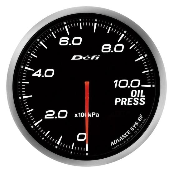Precision DEFI Advance BF 60mm White Oil Pressure Gauge (Metric) - Korvel