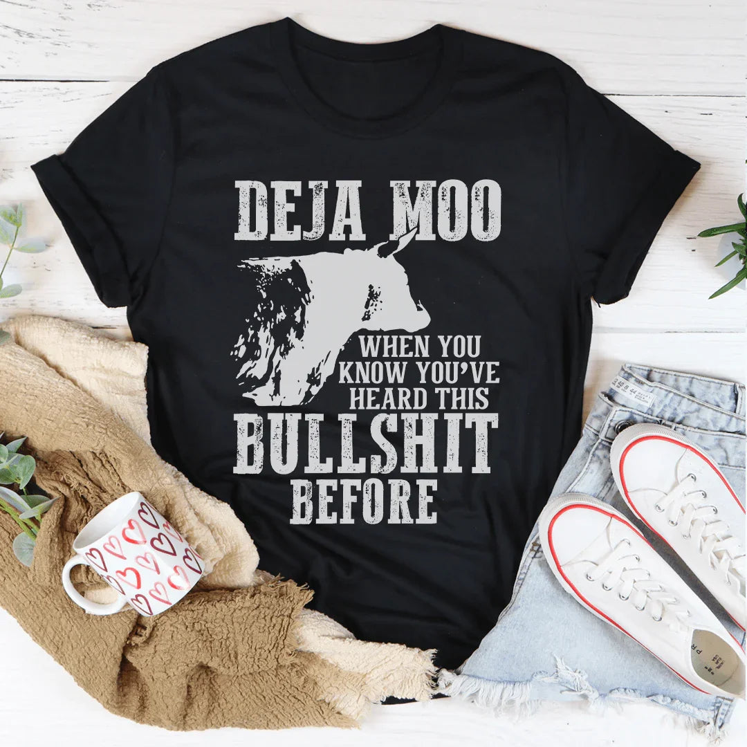T-shirt Deja Moo - Confortable et Élégant pour le Quotidien