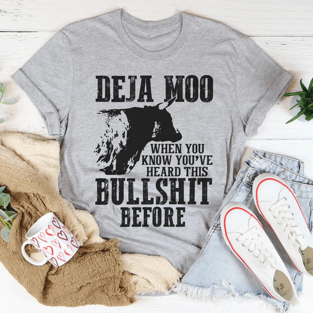 T-shirt Deja Moo - Confortable et Élégant pour le Quotidien