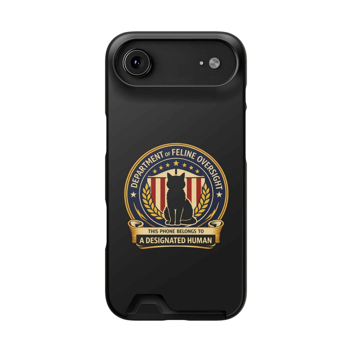 Coque Samsung du Département de la Surveillance Féline — Édition Humain Désigné