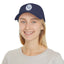 Gorra Dad del Departamento de Mareas y Rayos de Sol – Gorra de Sello Costero