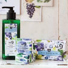 Via Mercato Nro.9 Liquid Soap - Grape, Black Currant & Musk 12oz