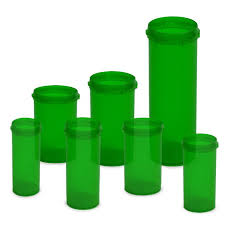 Vial Verde de 20 Dram Sin Tapa - 235 Contenido