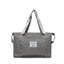 Foldable Travel Duffle Bag with Rhombus Design