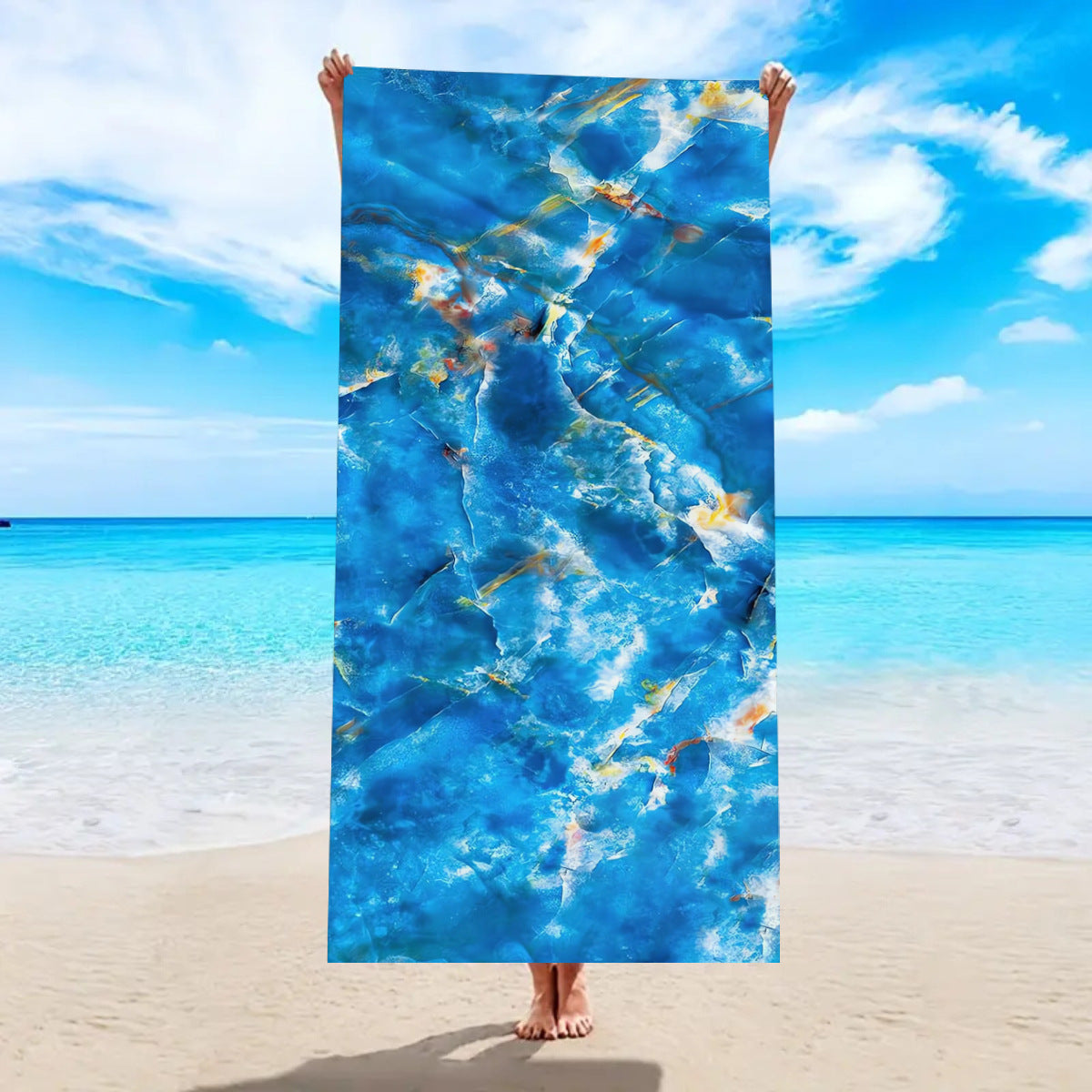 Quick-Drying Double-Sided Microfiber Beach Towel