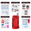 WSK Essential Survival Kit for Up To 4 People plus Rolling Bag - Korvel