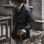 Oil Wax Trench Coat - Retro Biker's Waterproof Jacket for Men