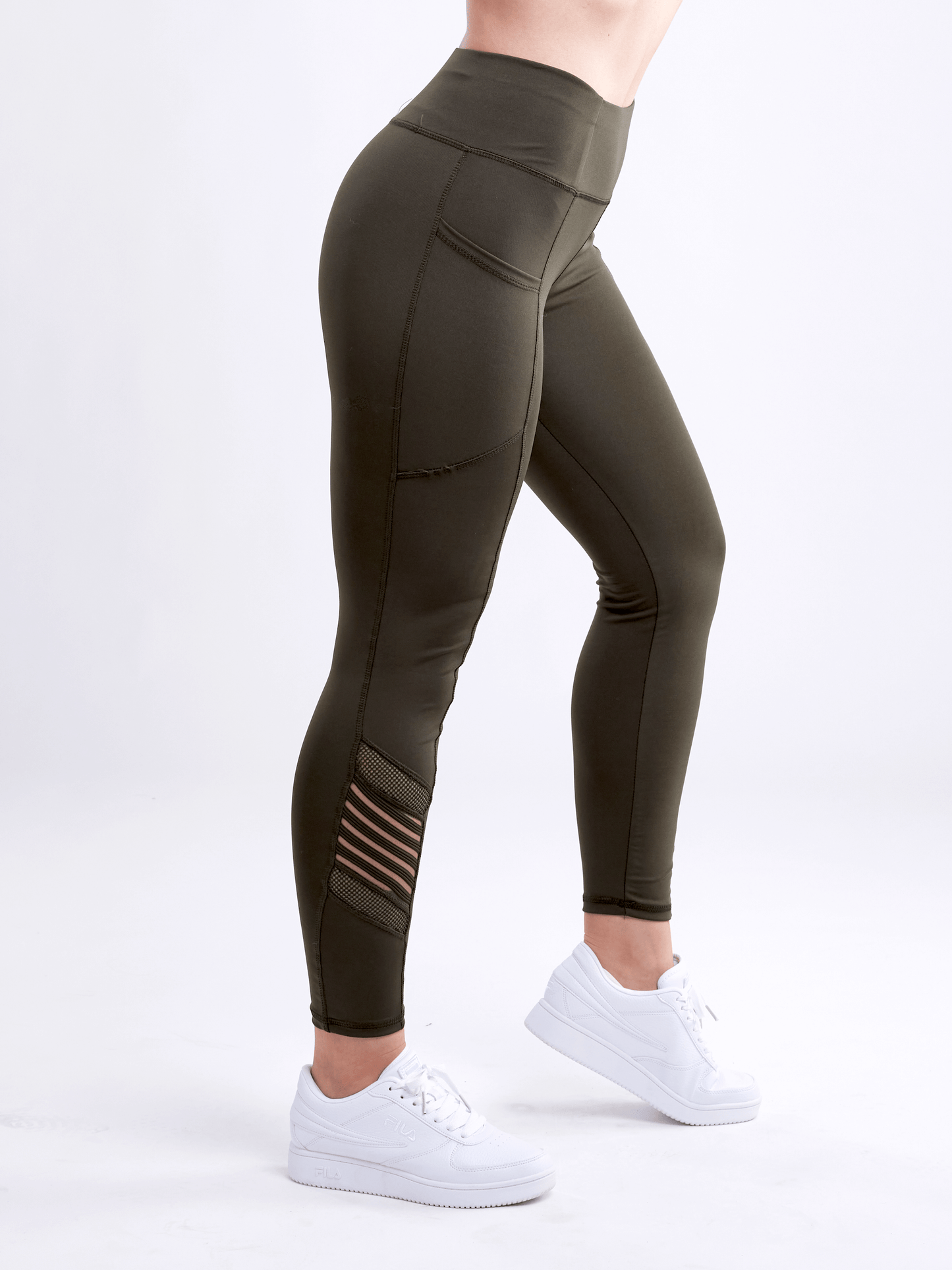 JupiterGear High-Waisted Pilates Leggings with Pockets