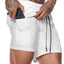 Pantalones Cortos Activos de Talla Grande para Hombre con Cintura Ajustable