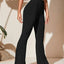 Full Size High-Waist Flare Active Pants