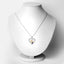 0.50 Carat Genuine Blue Sapphire Pendant in Sterling Silver