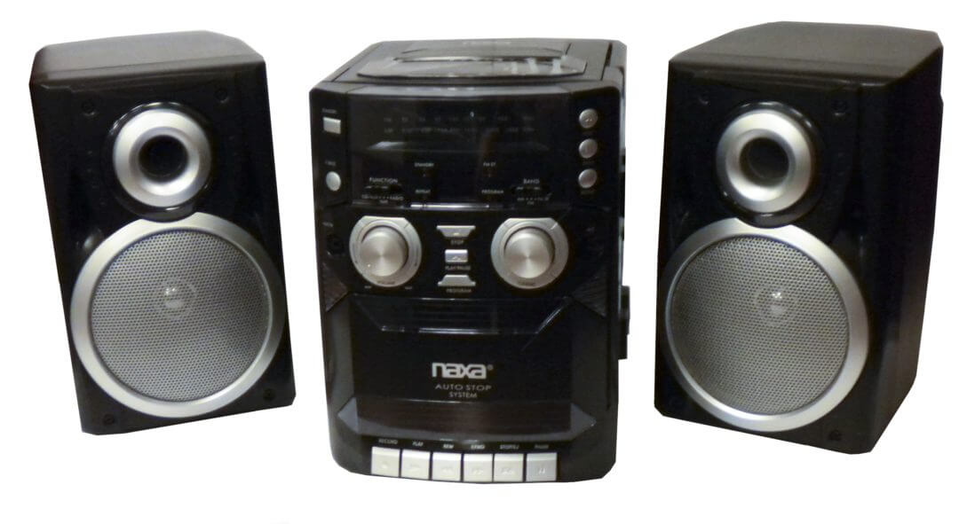 Naxa All-in-One Portable CD Player with AM/FM Radio & Cassette Recorder - Korvel