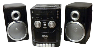 Naxa All-in-One Portable CD Player with AM/FM Radio & Cassette Recorder - Korvel