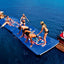 Camino y Lounge Flotante WOW Watersports para Piscina y Lago - Rojo