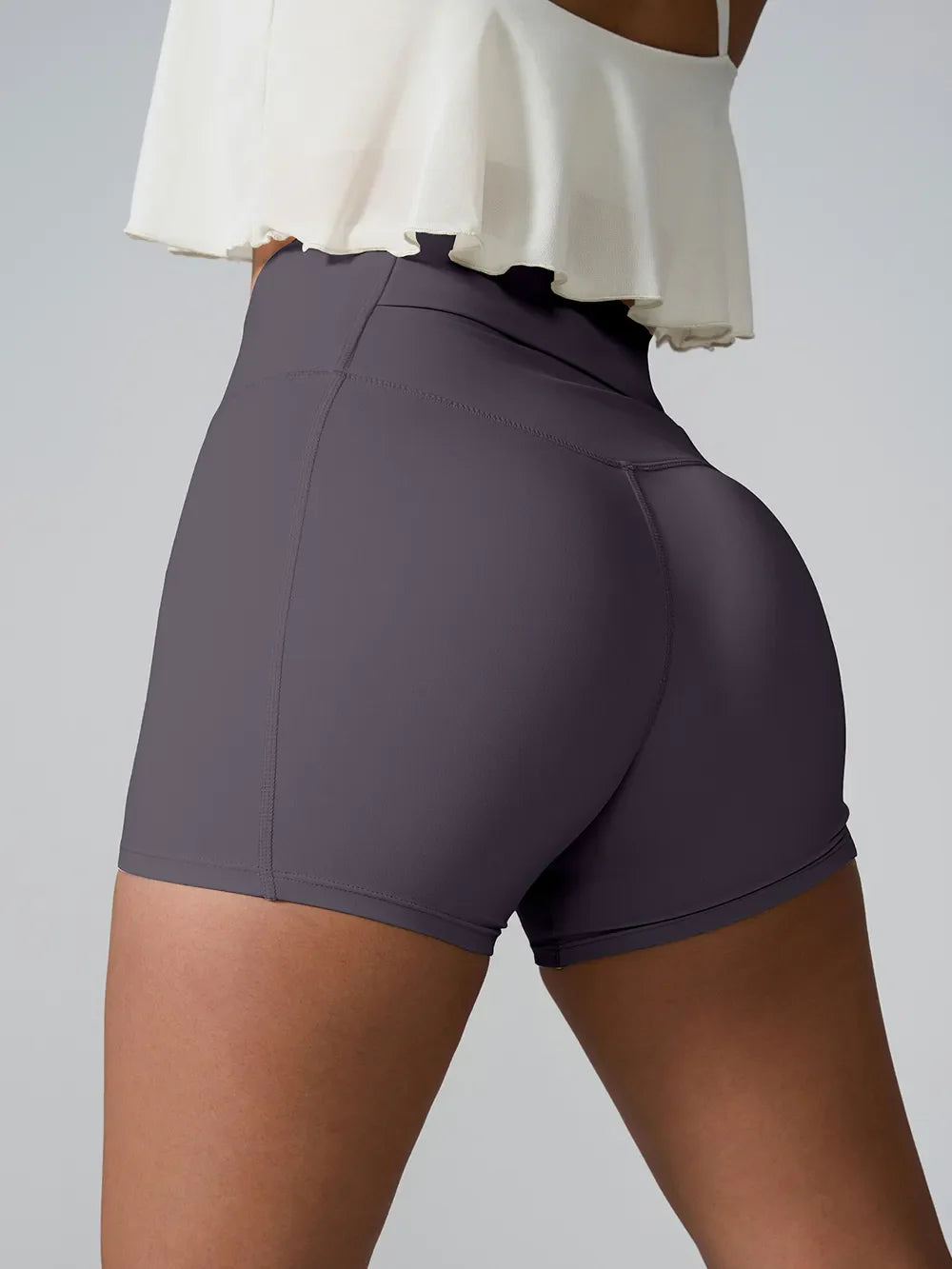 Shorts de sport taille haute premium