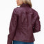 Veste à couches à double fermeture éclair pour femmes, chaude et élégante, avec capuche en fausse fo