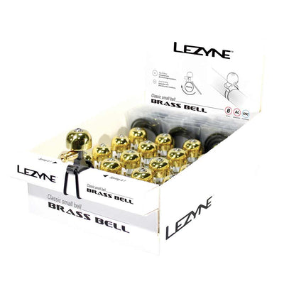 Lezyne Classic Brass Bell - Small, Brass/Black