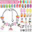 Kit de Charms de Joyería Navideña - Set DIY de 112 Piezas