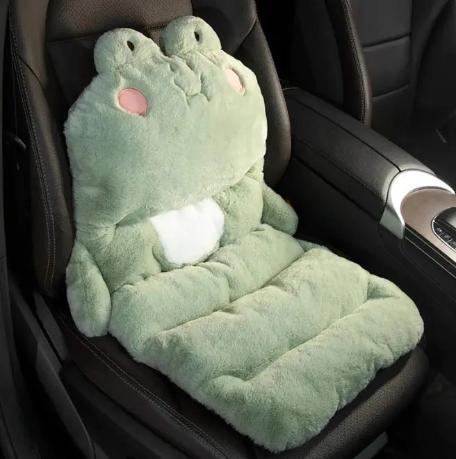 Coussin de siège thermique cartoon augmentant la hauteur