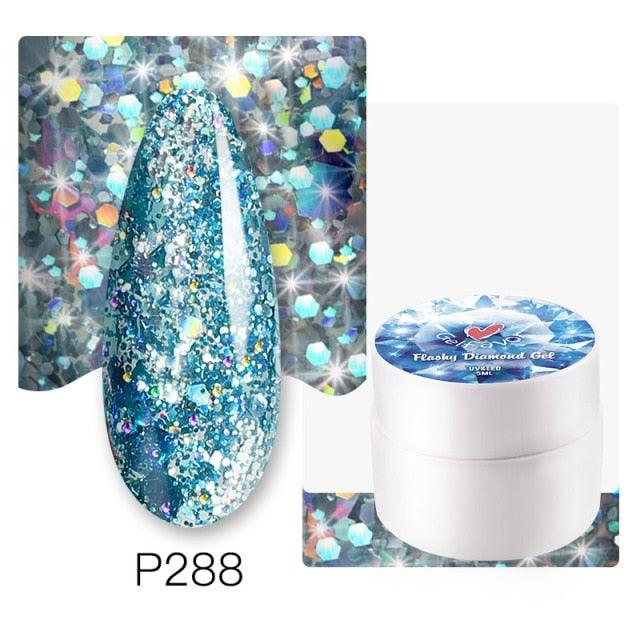Esmalte de Uñas de Gel Diamante - 5ML Esmalte de Uñas de Lujo