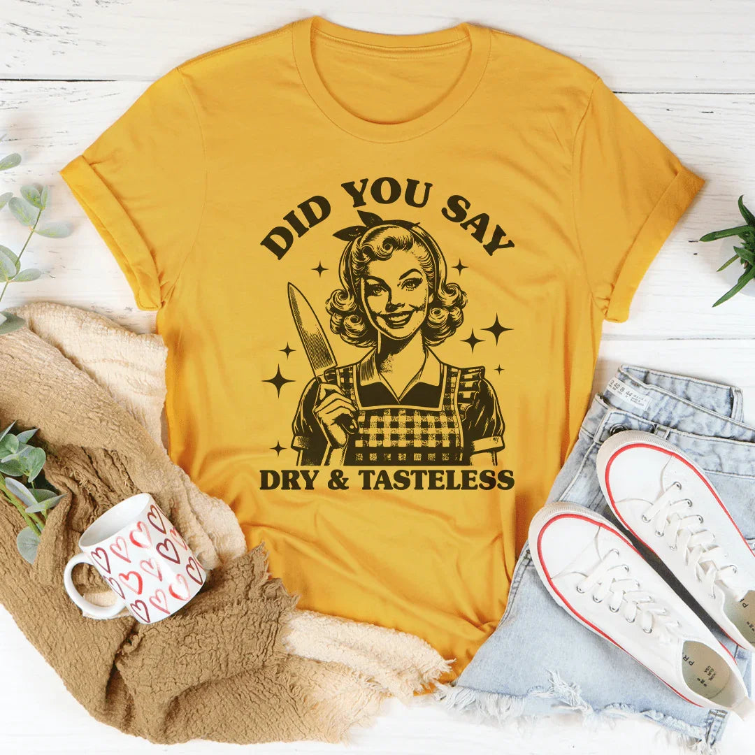 Witty & Delightful Culinary Pun Tee