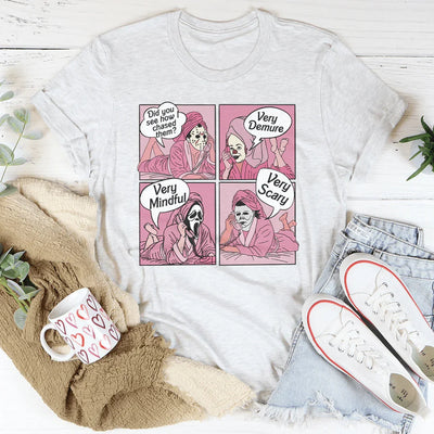 Demure Mindful Scary Tee for Women