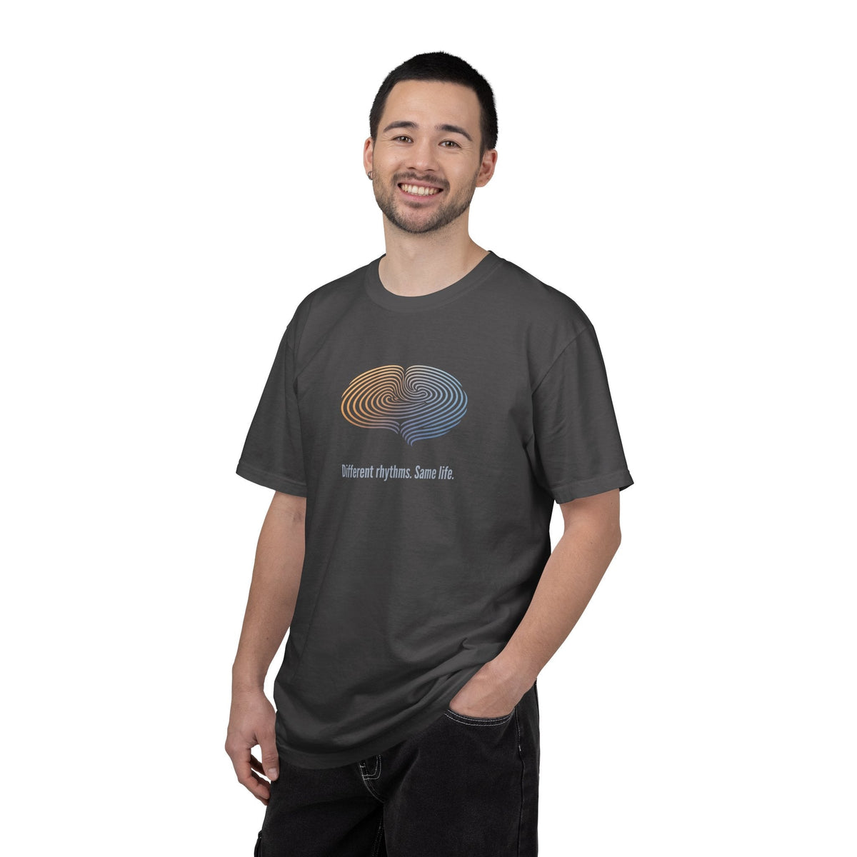 Different Rhythms. Same Life. Unisex T-Shirt