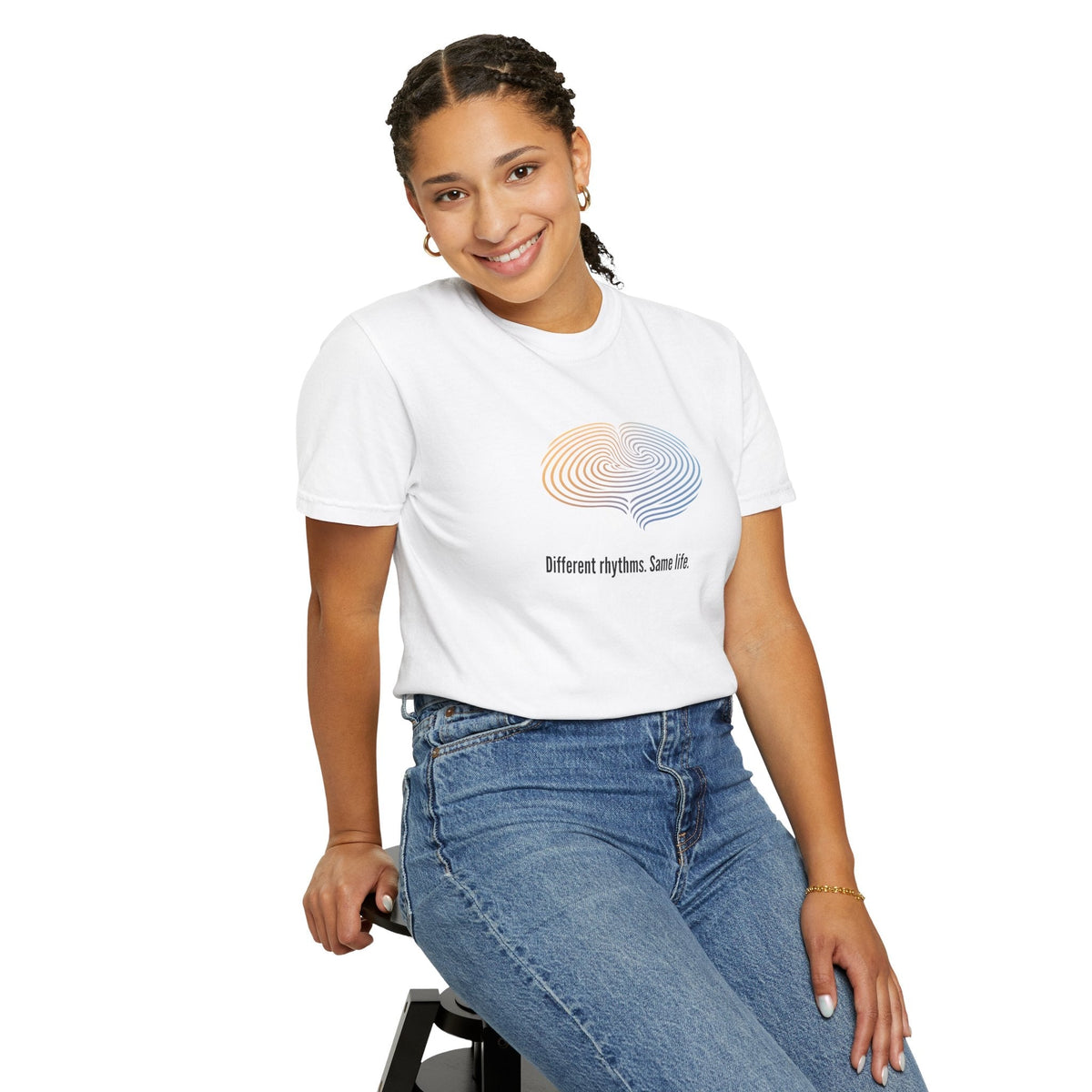 Different Rhythms. Same Life. Unisex T-Shirt