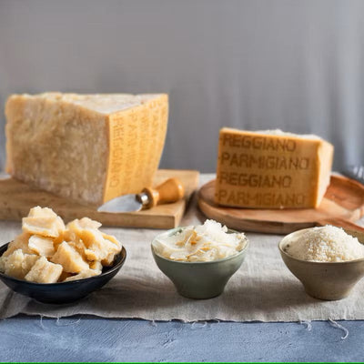 Grated Parmigiano Reggiano - Two 8oz Packs (24 Months Aged)