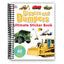 Construction Adventure Sticker Book: Diggers & Dumpers with 60+ Reusable Stickers - Korvel