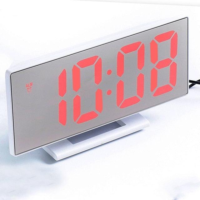 Reloj Despertador Digital Premium con Doble Alarma y Cargador USB