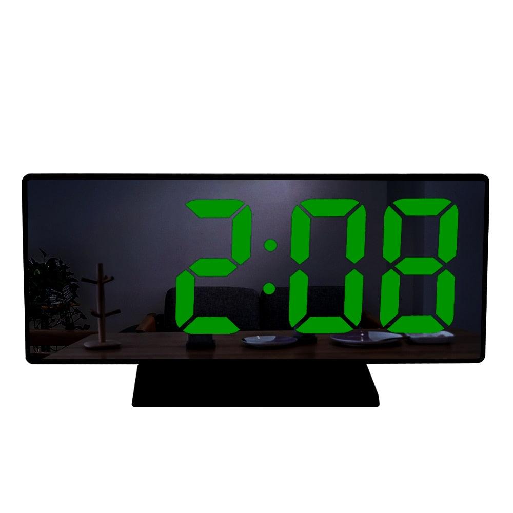 Reloj Despertador Digital Premium con Doble Alarma y Cargador USB