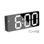 Reloj Despertador Digital Premium con Doble Alarma y Cargador USB