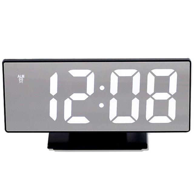 Reloj Despertador Digital Premium con Doble Alarma y Cargador USB