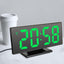 Reloj Despertador Digital Premium con Doble Alarma y Cargador USB