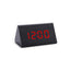 Elegant LED Wooden Alarm Clock with Temperature & Humidity Display - Korvel