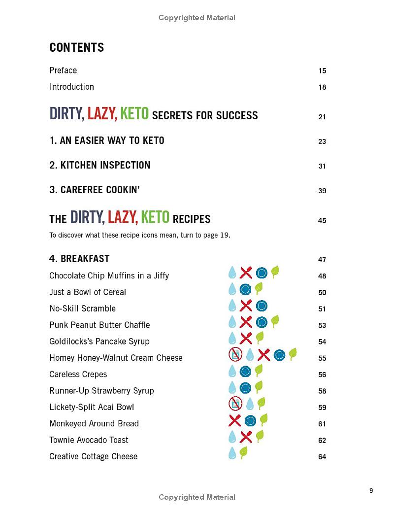 The Easy Keto Cookbook: 100 Flavorful 5-Ingredient Recipes for Busy Lives (Spiral Bound) - Korvel